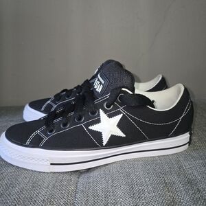 Converse Black and White Star Sneakers